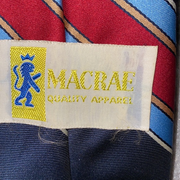 Vintage MacRae Tie - Picture 3 of 3